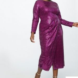 Eloquii Sequin Dress
